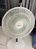 美的（Midea）【幸运草安睡1S】一级能效直流变频声控电风扇家用遥控卧室静音落地扇台式桌面抗菌大风力转页扇 实拍图
