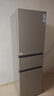 海尔（Haier）「真省电」217L三门家用小户型冰箱抗菌净味一级能效风冷无霜星辉银BCD-217WGHC3E9S9国家补贴 实拍图