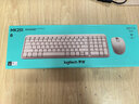 罗技（Logitech）MK251无线蓝牙键盘鼠标套装 办公商务笔记本电脑 数字键盘99键粉色键鼠套装（K251键盘+M196鼠标） 实拍图
