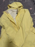 骆驼（CAMEL）三防冲锋衣户外登山服防风防水防污三合一运动外套 AD22263513X，月影黄，女（偏修身） XL 实拍图
