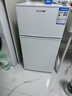 HYUNDAI（韩国现代）小冰箱迷你小型家用冷藏冷冻宿舍出租房办公室双开门二门电冰箱节能省电 80L白【行业热卖+日销过百】 实拍图