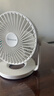 赛亿电风扇小风扇小台扇迷你USB手持便携电风扇小型学生宿舍床头办公室轻音桌面扇小型可车载风扇 实拍图