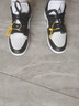 耐克NIKE休闲鞋男女熊猫AJ 1乔丹JORDAN 1运动鞋DC0774-101黑白39 实拍图