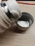 苏泊尔（SUPOR） 保温杯316L不锈钢大容量水杯学生保温杯男女士车载户外便携杯子 云纱白【把手款】520ML 实拍图