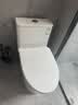 九牧（JOMOO）11396-2-1/41KB-1抗菌一级水效坐便器虹吸式节水连体马桶400坑距 实拍图