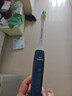 飞利浦（PHILIPS）声波电动牙刷钻石3系 5倍洁齿5种模式 刷头*2【亮白+洁净】生日礼物  送男生女友HX5181/02 蓝 实拍图