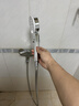 Rosecret【德国】增压淋浴花洒喷头全套强劲家用多功能洗澡手持莲蓬喷头 【星光银】单喷头+1.5米防爆软管丨浴室浴霸带软管 硅胶出水孔密集大出水量畅享淋浴 实拍图