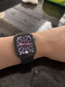 Apple/苹果 Watch S11 智能手表GPS款42毫米深空灰色铝金属表壳黑色运动型表带S/M MEUG4CH/B 实拍图