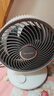 夏普小风铃空气循环扇电风扇家用小型桌面台式宿舍卧室办公室静轻音抑菌扇叶摇头台扇PJ-CA230B-A 实拍图