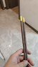 王麻子筷子家用高档红檀木 进口筷子家庭用食品接触级木质抗菌防霉 10双 实拍图
