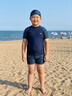 小猪托尼男童泳衣套装儿童泳衣分体胖童游泳衣男孩青少年泳衣6-15岁大童 实拍图