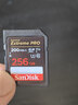 闪迪（SanDisk）SD卡 4K高清单反相机内存卡 数码相机存储卡 至尊超极速 256G【送读卡器】 读速200M/S 实拍图