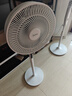 美的（Midea）【闪拆系列】一键闪电拆装直流变频家用语音电风扇一级能效轻音落地扇大风力卧室立式电扇SDJ30BC 实拍图