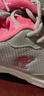骆驼（CAMEL）网面透气跑步女鞋轻量健步运动鞋子 CD2223L6852 灰/梅红 37 实拍图