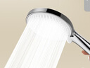 京东京造三挡水花增压手持单头花洒喷头淋浴头110mm大面板硅胶出水嘴 实拍图