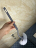 【百万销量】日式S型长柄马桶刷无死角洗厕卫生间刷子挂钩免打孔 【S型无死角】马桶刷2只 实拍图