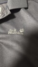 jackWolfskin狼爪26春夏新款DONDO男士休闲户外短袖POLO衫上衣T恤衫5820015 黑色/6000 M 实拍图