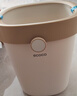 ecoco垃圾桶8L家用压圈自动打包卫生间客厅卧室厨房厕所垃圾篓E24216黄 实拍图
