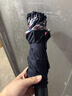 天堂伞 加大雨伞三折 晴雨两用商务伞经典格纹10骨大雨伞男女 藏青 实拍图