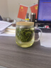 忆壶茶（YIHUTEA）泡茶杯茶水分离玻璃杯办公室家用水杯男士茶杯玻璃高硼硅绿茶杯子 【加大加厚】500ML竹盖玻璃杯 实拍图