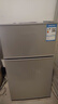 新飞冰箱小型租房用 一级能效冷 藏冷冻两用1-2人家用小冰箱 出租房双门电冰箱办公室两门 26年旗舰 58A一级能效【旗舰升级】银 实拍图