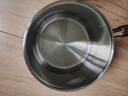 炊大皇316L婴儿宝宝辅食锅无涂层一人食小汤锅不锈钢奶锅煮面18cm带蒸屉 实拍图