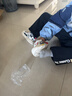 牧童儿童运动鞋夏款男童闪灯鞋轻便透气网面小童鞋女 星际蓝7205 27 实拍图