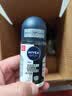 妮维雅（NIVEA）抑汗除臭净味香体腋下止汗露男士黑白出众爽身走珠液50ml*3 实拍图
