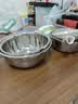 美厨（MAXCOOK）不锈钢盆筛五件套 加大加厚调料盆洗菜盆和面盆味斗套装 MCPW-5 实拍图