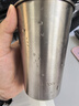 美厨（MAXCOOK）304不锈钢水杯 啤酒杯防摔果汁杯冷饮杯泡茶杯口杯500ml MCB3758 实拍图