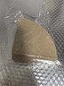 Hero咖啡滤纸 滴漏式手冲咖啡过滤纸V型滤杯用滤纸1-2人份小号 原木色 实拍图