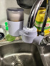 京东京造 水龙头净水器 过滤器 家用厨房自来水前置过滤器 可视化可清洗滤芯 1机4芯套装 实拍图