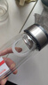 【京东物流配送】高硼硅双层玻璃杯大容量泡茶杯水杯子茶水分离杯 【双层加厚】茶杯350ml1只 实拍图