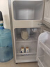 华宝小冰箱小型家用出租房用冷藏冷冻两用一级能效节能省电迷你宿舍寝室办公室二门电冰箱 【一级能效】68L银色【全国联保】 实拍图