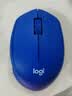 罗技（Logitech）M330 静音鼠标 无线鼠标 办公鼠标 右手鼠标 蓝色 带无线2.4G接收器 实拍图