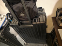 SOO行李箱男拉杆箱大容量旅行箱学生密码箱女商务皮箱子 28英寸黑色 实拍图