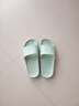 京东京造【糖果拖】拖鞋居家女士防滑轻便情侣防臭浴室拖凉拖薄荷绿38-39 实拍图