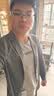 罗蒙（ROMON）男士防晒西服26年夏季商务免烫高档单西凉感外套上衣灰色XL 实拍图