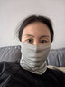 TEAEGG骑行冰丝防晒面罩男女遮阳透气防风尘护护颈护脖冰丝骑行脖套 浅灰 实拍图