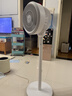 美的（Midea）【暴风循环】空气循环扇大风量摇头电风扇家用台式落地扇轻音卧室节能小风扇柔风轻羽扇 FGA24TQ 实拍图
