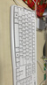 罗技（Logitech）MK120 键鼠套装 有线键鼠套装 办公键鼠套装 电脑键盘 USB即插即用 全尺寸 白色 实拍图