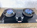 科厨好太太燃气灶天然气煤气灶双灶具大火力嵌入式聚能猛火节能天然气灶液化气炉灶台式 (液化气)九腔鸳鸯+防爆玻璃+ 铜盖 大火力 实拍图