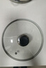 美厨（MAXCOOK）玻璃盖汤锅盖 304不锈钢包边煎锅盖蒸锅盖22cm MCPJ9609 实拍图