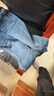 真维斯（Jeanswest）牛仔裤男2026春夏轻商直筒修身牛仔长裤男蓝色常规34 实拍图