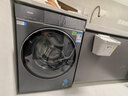 海尔（Haier）云溪5.0 AWE同款 滚筒洗衣机全自动单洗 10公斤超薄  京东自营独家 直驱7AD1 实拍图