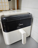 美的（Midea）空气炸锅家用可视 免翻面多功能空气炸锅蒸烤一体5.3L大容量 全自动烘焙金属内腔蒸汽嫩炸KZE5383  实拍图
