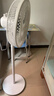 美的（Midea）【品质推荐】七叶轻音柔风电风扇/家用省电落地扇/台式电扇/广角摇头节能宿舍小型风扇 SAE35CA 实拍图