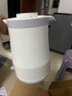 东芝（TOSHIBA）【官方旗舰店】电热水壶 316L不锈钢母婴级食品级家用1.5L保温开水烧水壶双层防烫安全倾倒防漏水 1.5L 【水物语丨白色】 实拍图