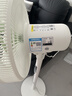 美的（Midea）【幸运草安睡1S】一级能效直流变频声控电风扇家用遥控卧室静音落地扇台式桌面抗菌大风力转页扇 实拍图