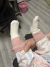 贝肽斯婴儿袜子春秋款新生儿宝宝无骨中筒袜男女儿童透气隔凉袜子 实拍图